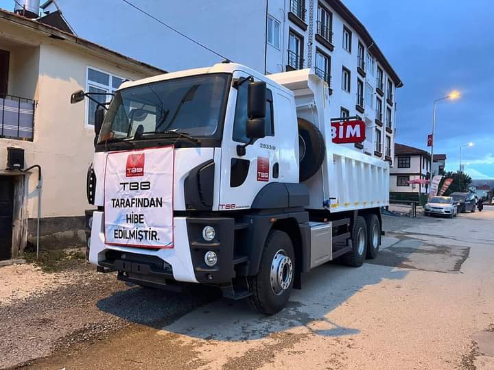 Atkaracalar'a 0 KM Kamyon Hibe Edildi