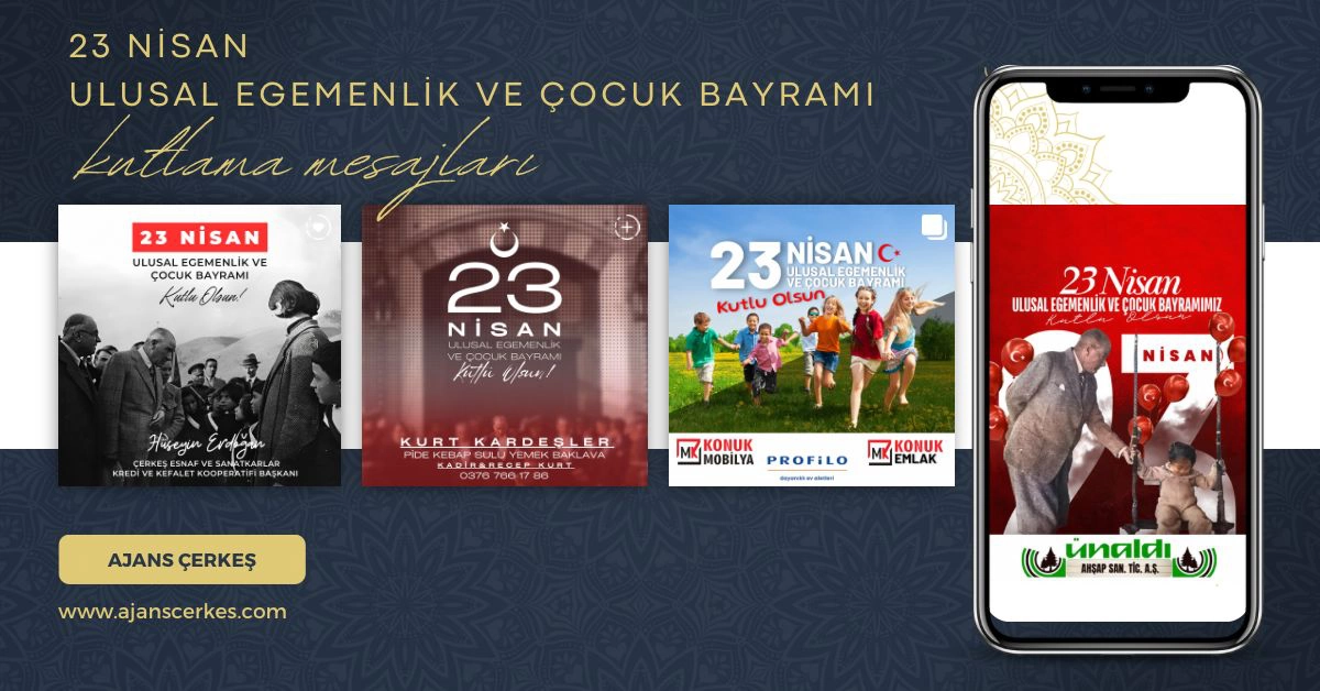 23 NİSAN KUTLAMA MESAJLARI