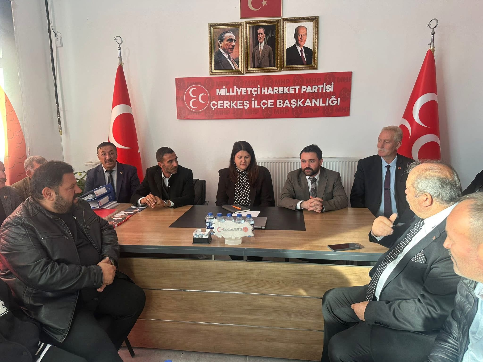 VEKİL YILIK ÇERKEŞ'TE ZİYARETLERDE BULUNDU
