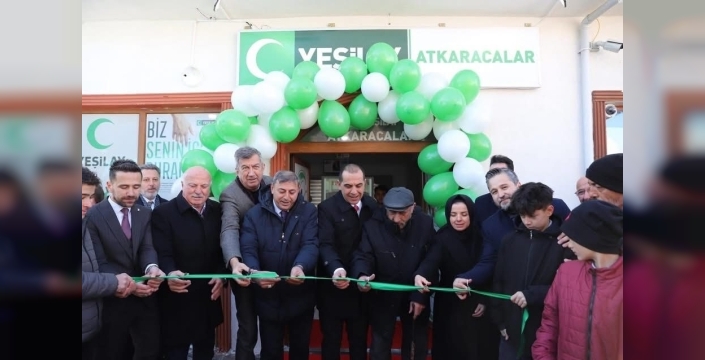 Yeşilay'ın İlk İlçe Temsilciliği Atkaracalar'da Açıldı