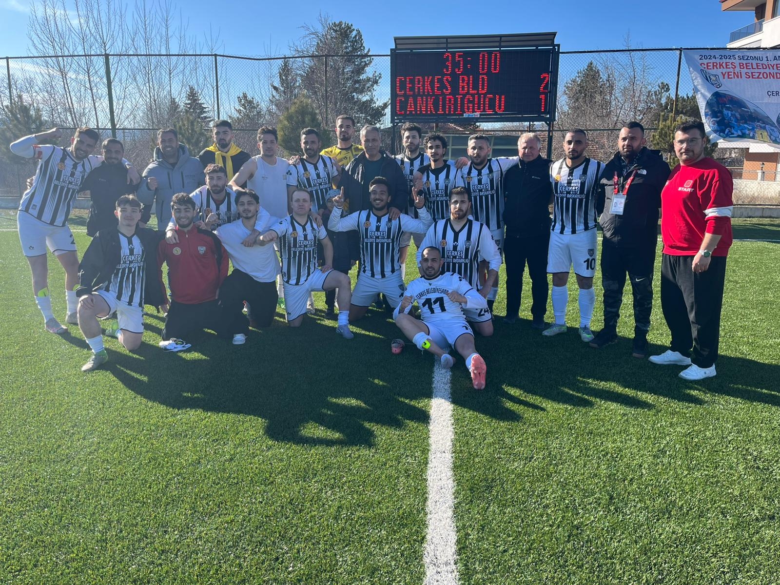 ÇERKEŞ BELEDİYESPOR ZİVEDEKİ YERİNİ KORUDU!