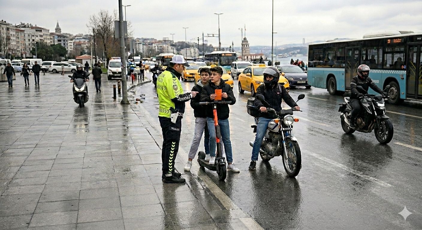 Trafikte "İki Teker" Mercek Altında: Kurallara Uymayana Ağır Cezalar Kapıda!