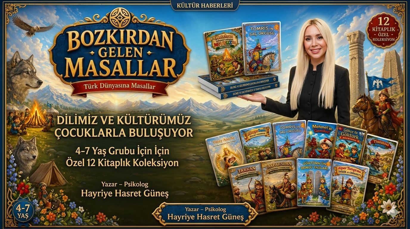 Psikolog Hayriye Hasret Güneş’ten Değerler Eğitimine Katkı Sunan Özel Kitap Serisi