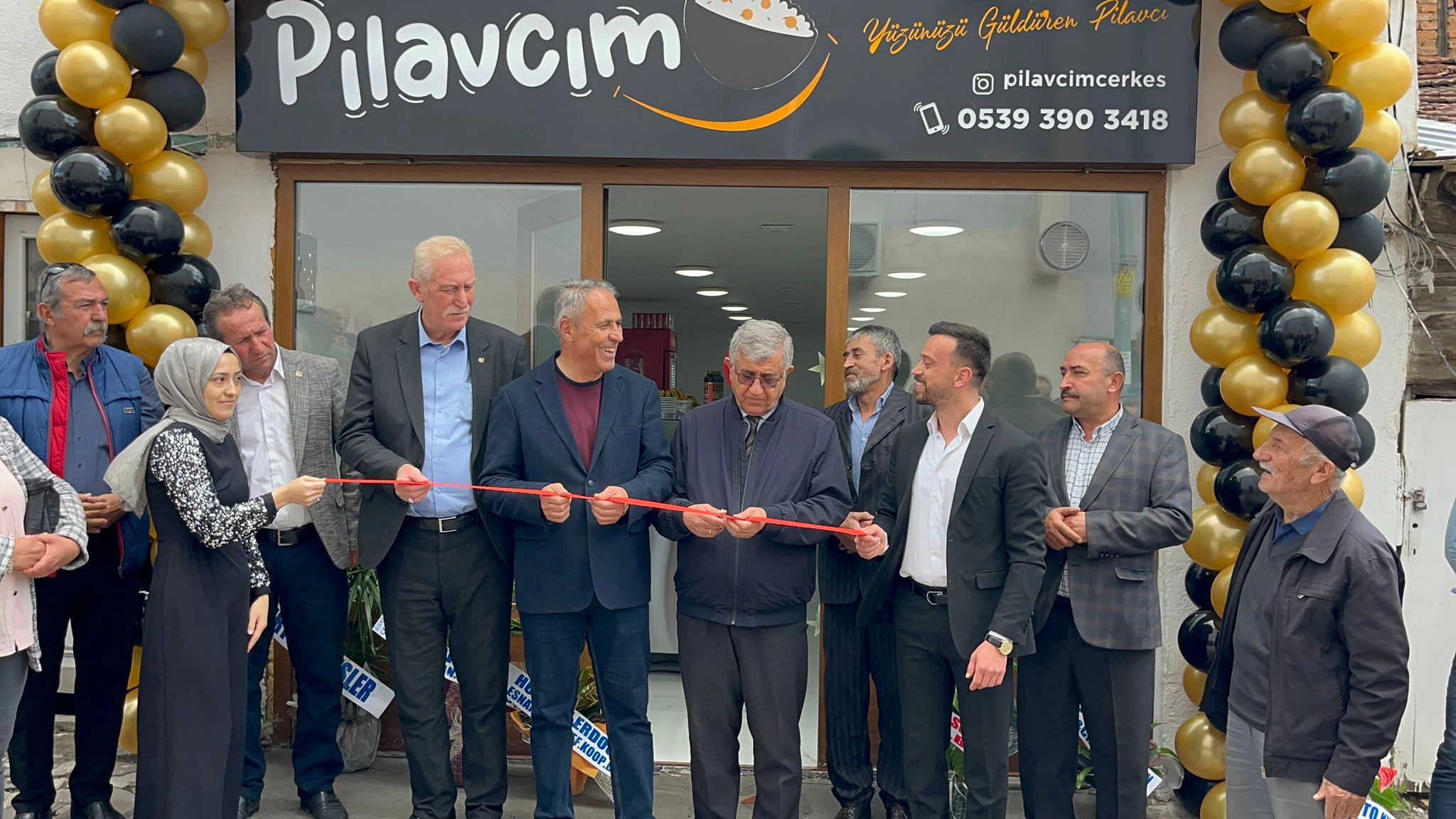 ÇERKEŞ'TE PİLAVCIM İŞLETMESİ HİZMETE AÇILDI